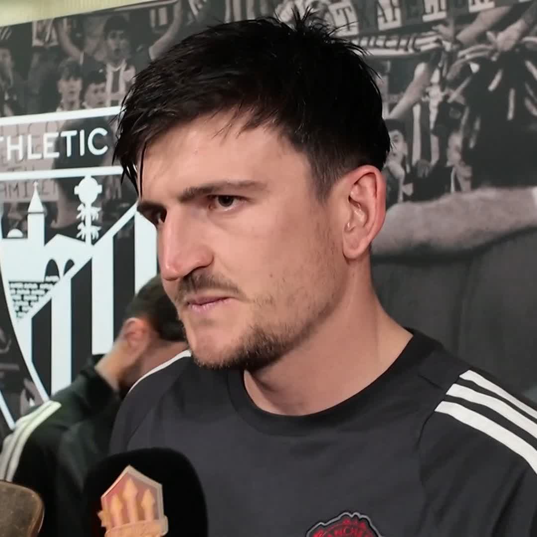 Manchester United's Harry Maguire says winning the Europa League wouldn't save a 'disappointing' season 🎙️