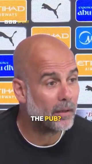 Drinking wine and beer with fans - Man City supporters, Pep Guardiola is waiting for your offer 🍻
