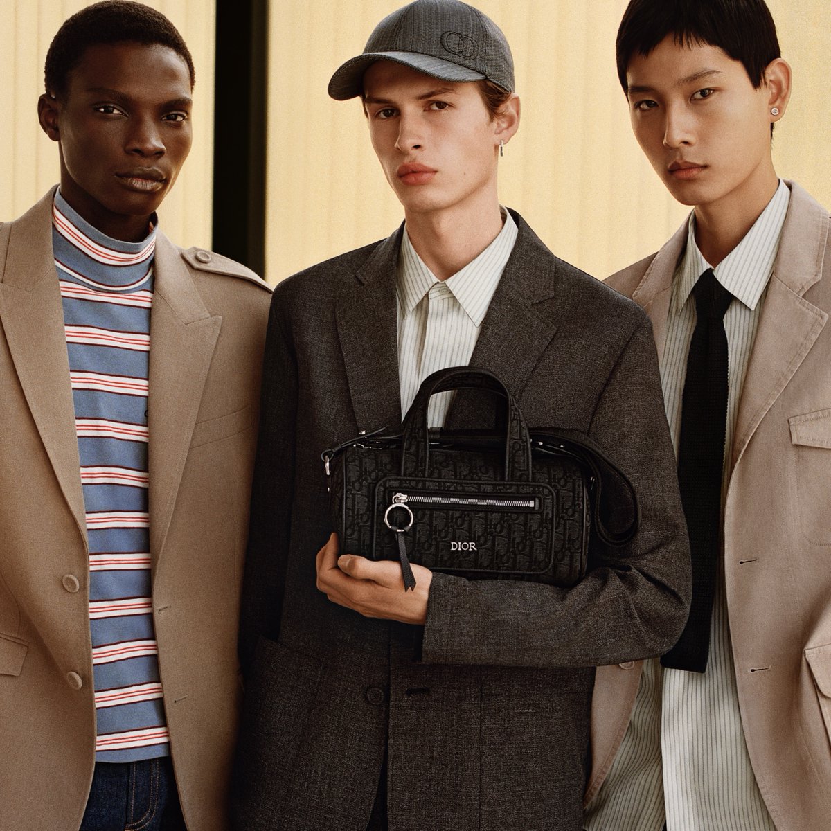 Echoing the vibrant energy of Paris and New York in the 1970s, the #DiorMenFall 2025 collection by Kim Jones reimagines iconic pieces like the #DiorOblique jacket, #DiorGravity backpack, and the timeless #DiorBobby. Discover the collection at your nearest Dior boutique.