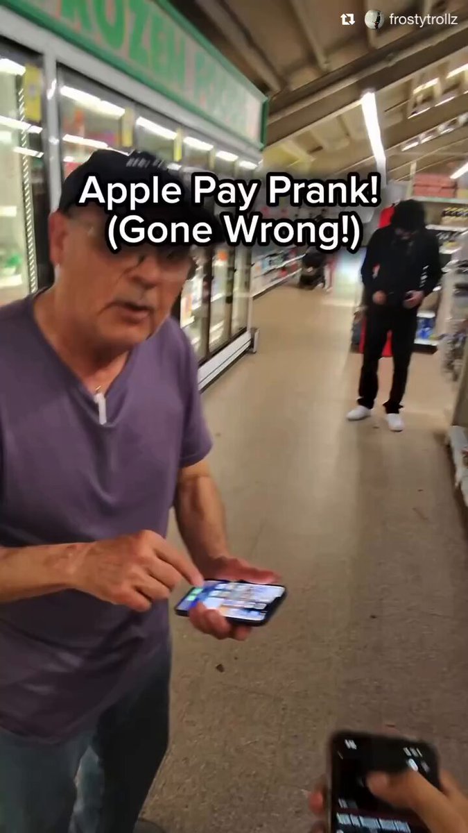Finally the reaction he deserves