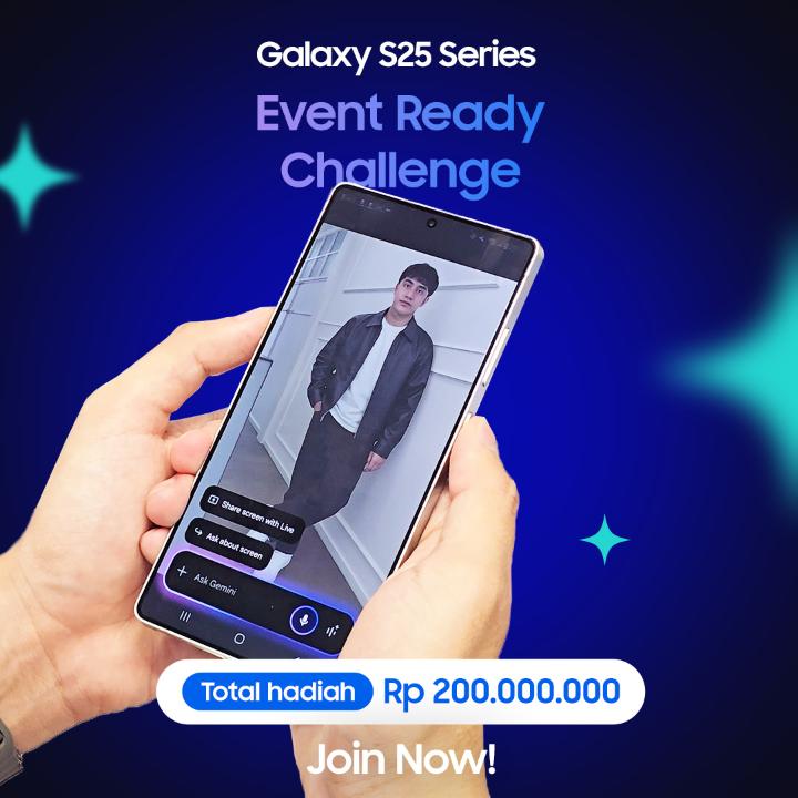 ⚠😱 GET FREE KOREAN TRIP &amp; DREAM HOLIDAY TICKETS 🥳🥳 Tonton sampe akhir ya, aku spill cara ikut Event Ready Challenge with #GalaxyS25 Series! 🥳🇰🇷 Buruan ikutan, cuma sampai 31 Mei 2025! #AllSetWithS25 #AIUnderstandsYou