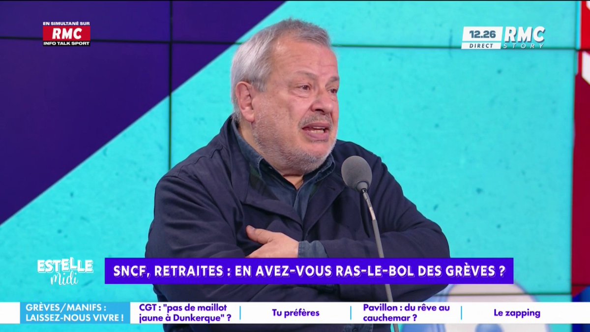 đ
En avez-vous ras-le-bol des grĂšves Ă la SNCF ? đïž PĂ©rico LĂ©gasse : "Je pense aux gens qui n'avaient que cette occasion pour partir ! Ce n'est pas les gouvernants qui ont des voitures de fonction que vous allez emmerder... C'est le peuple des travailleurs !" #EstelleMidi