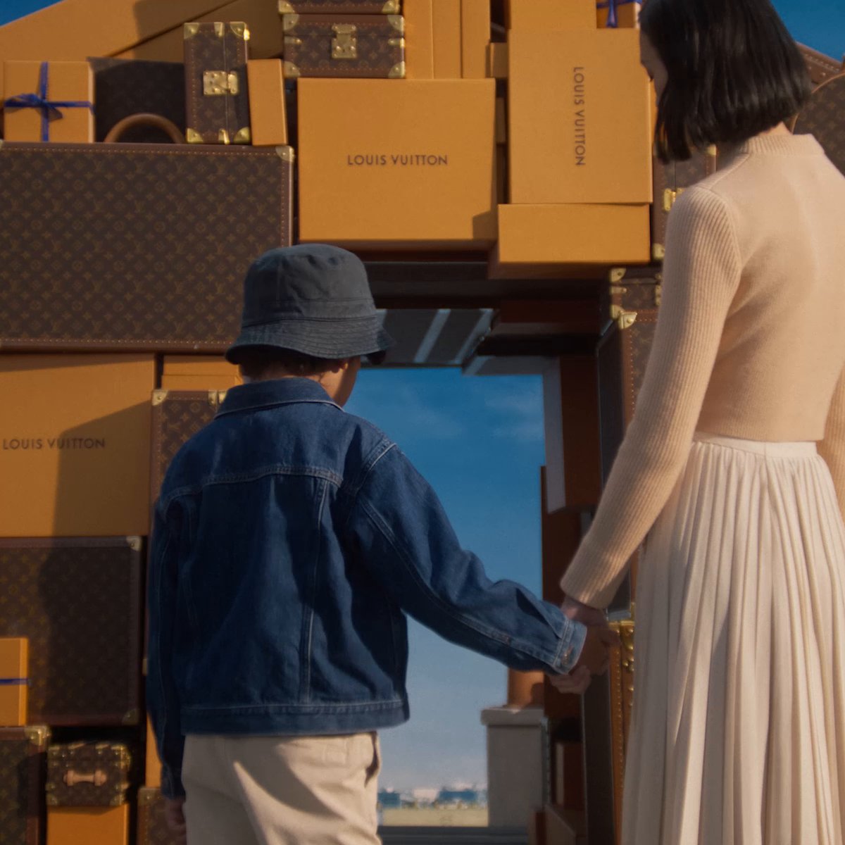 The journey of love. An ode to the women who shape us, Louis Vuitton embraces the moments that matter most in a campaign for Mother's Day — capturing the beauty of maternal bonds. Discover the inspiring gift edit at #LVGifts#LouisVuitton
