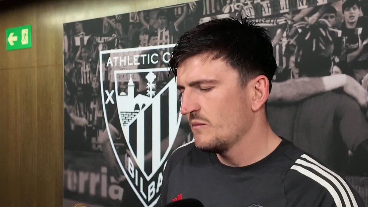 "It wouldn't save the season" 😕 Harry Maguire says that a Europa League triumph wouldn't make it a good season after their domestic struggles 📉