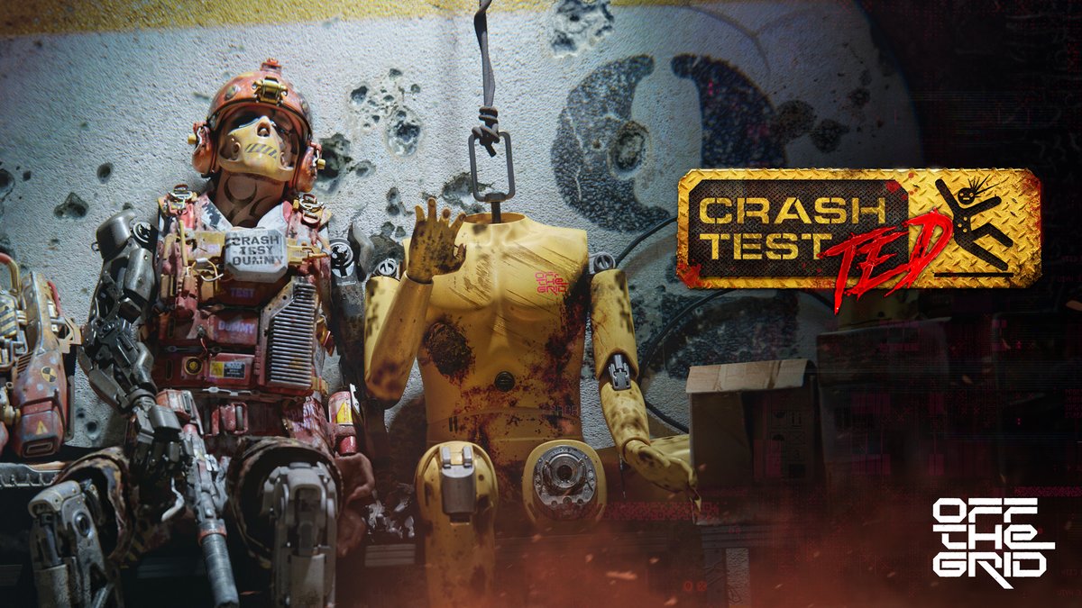 Built to break. Taught to feel nothing 💀 Meet Crash Test Ted - OTG's first-ever lore driven Content Pack! Now available via OTG Pro.
