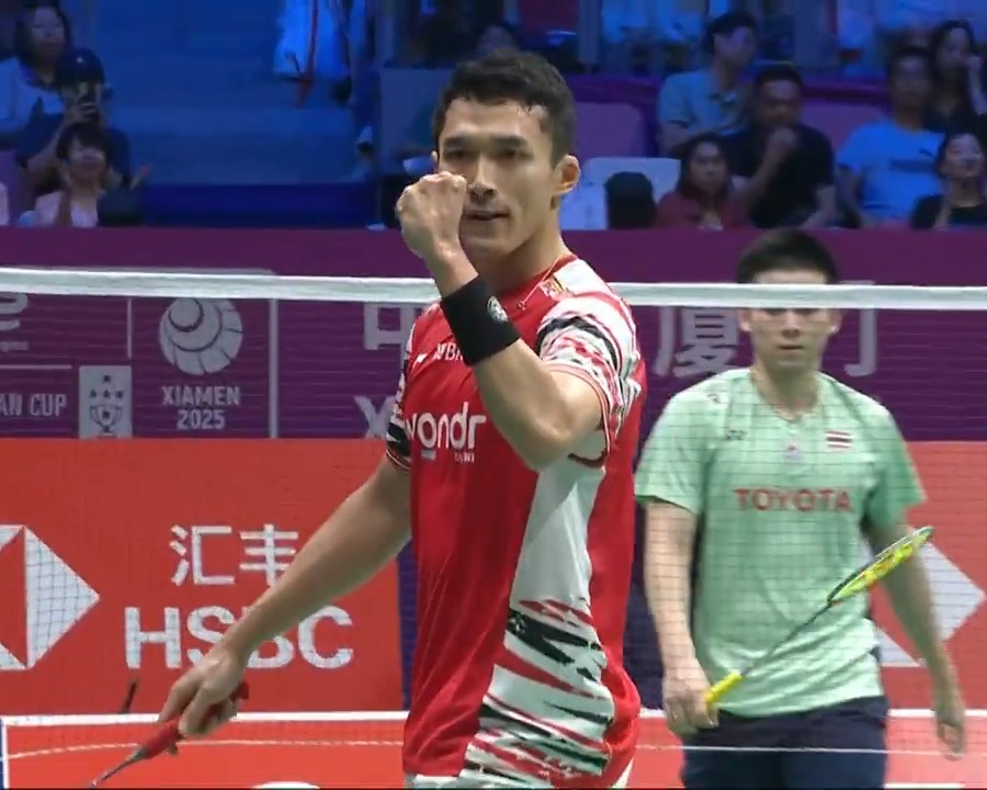 Forehand defensive power! 💪 Follow live action: #SudirmanCupFinals #Xiamen2025