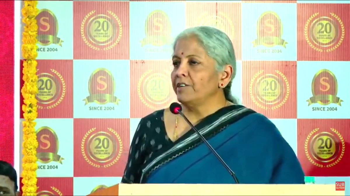 Since 1950, 679 officers domiciled in Tamil Nadu have been allocated IAS. And, in 2024, 53 candidates domiciled in Tamil Nadu have been selected. Between 2011 and 2024, 915 people have been selected from Tamil Nadu for the Civil Services. - Smt Nirmala Sitharaman in Chennai, Tamil Nadu.