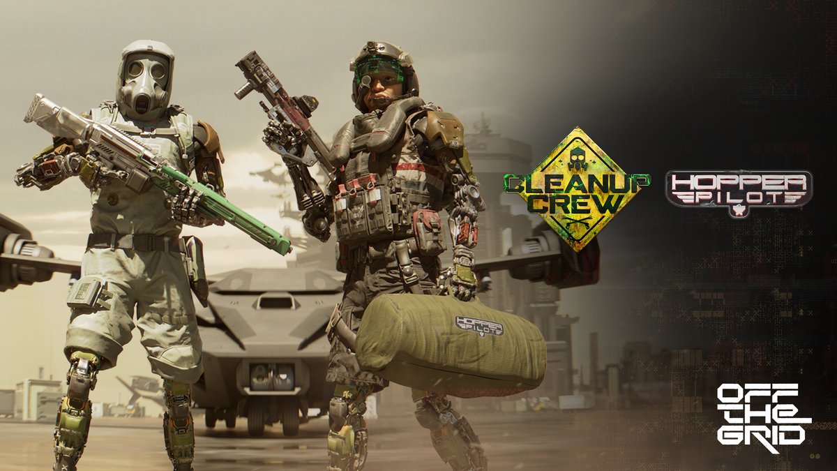 A new Battle Pass has landed — filled with lore-driven, blood-soaked gear. Become the delivery driver of death you were born to be! ✈️ Hopper Pilot &amp; CleanUp Crew 🧹 No Pulse &amp; Emergency Ejection Emotes 💎 Hawk Cleanup &amp; AZV Pilot weapons 🐺 Wolf Tamer Weapon Skin ... and more!