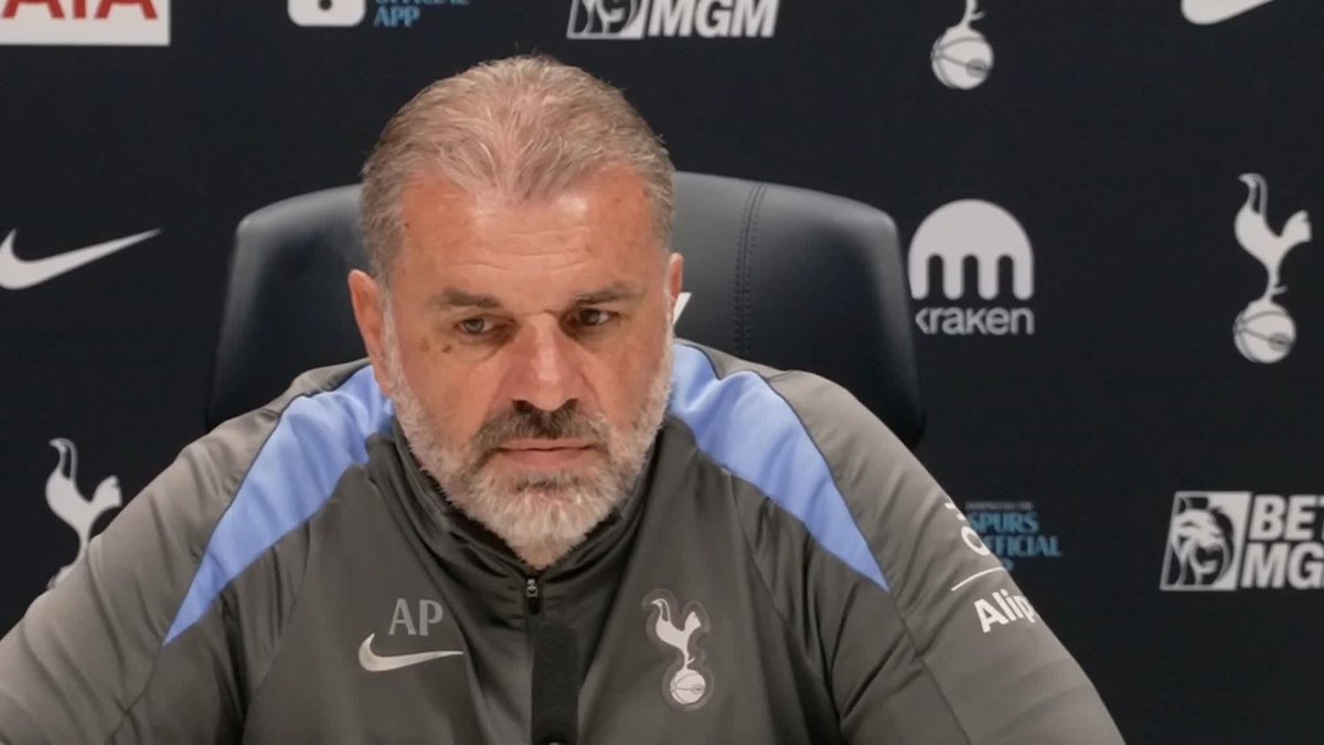 🗣️ "Lucas [Bergvall] looks like the injury is significant enough to keep him out for the rest of the season" Ange Postecoglou gives updates on his Tottenham Hotspur players ahead of their match with West Ham this weekend 🎙️