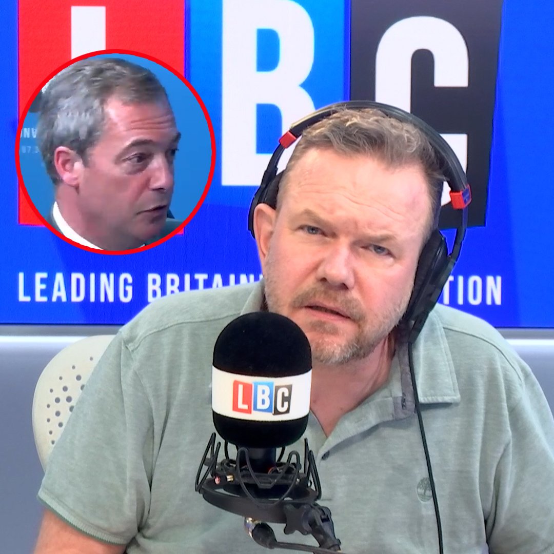 'I demonstrated how easy it is to show him for exactly what he is... His own publicist had to drag him out.' James O'Brien recounts his only interview with Nigel Farage, questioning how he's managed to avoid bearing any responsibility for his ‘hideous’ actions.