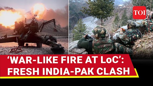 #Pakistan defies ceasefire again, heavy firing at loc for 8th straight day | #India hits back hard