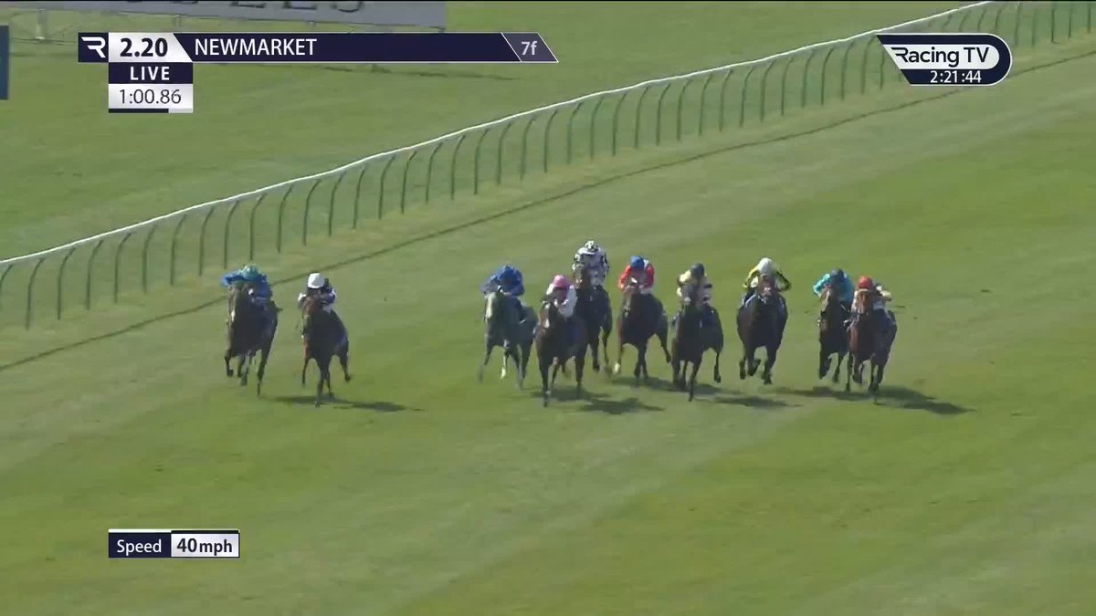 Cosmic Year strikes in the Listed King Charles II Stakes for Harry Charlton and Ryan Moore 🥇 TrustATrader | Newmarket Racecourse