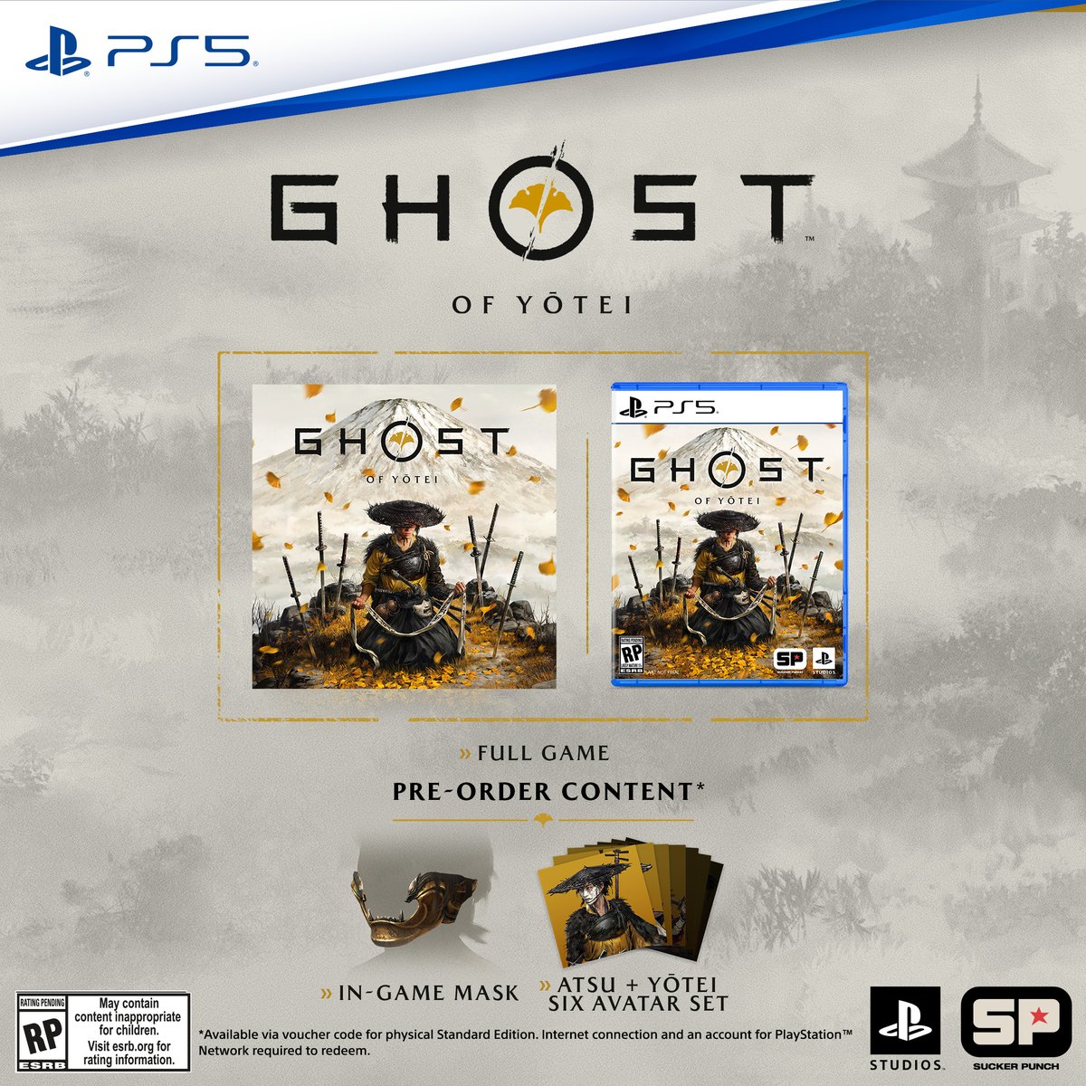 Atsu's quest for revenge begins October 2. Pre-orders for Ghost of Yōtei start today:
