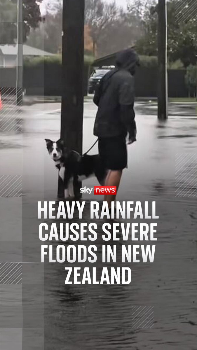 Power outages and road closures have been caused across New Zealand as heavy rainfall causes flooding 🔗