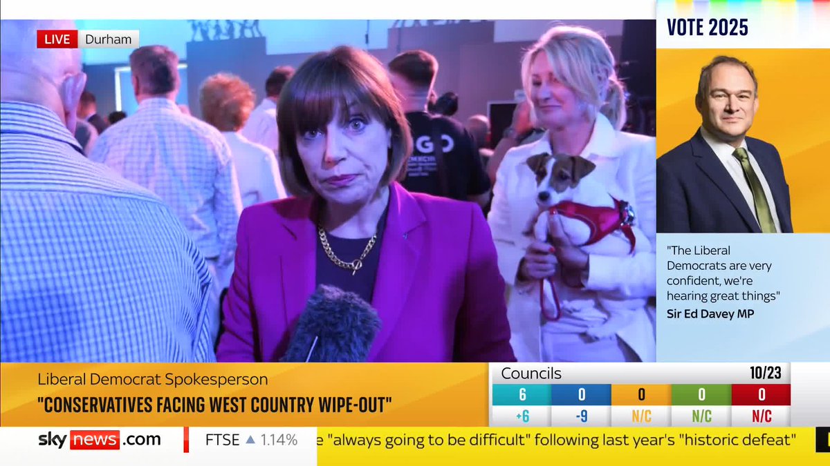 "They did not expect to do this well." Beth Rigby reflects on her exchange with Nigel Farage, calling Reform’s success in the election “a really profound moment” for the party. 📺 Sky 501, Virgin 602, Freeview 233 and YouTube