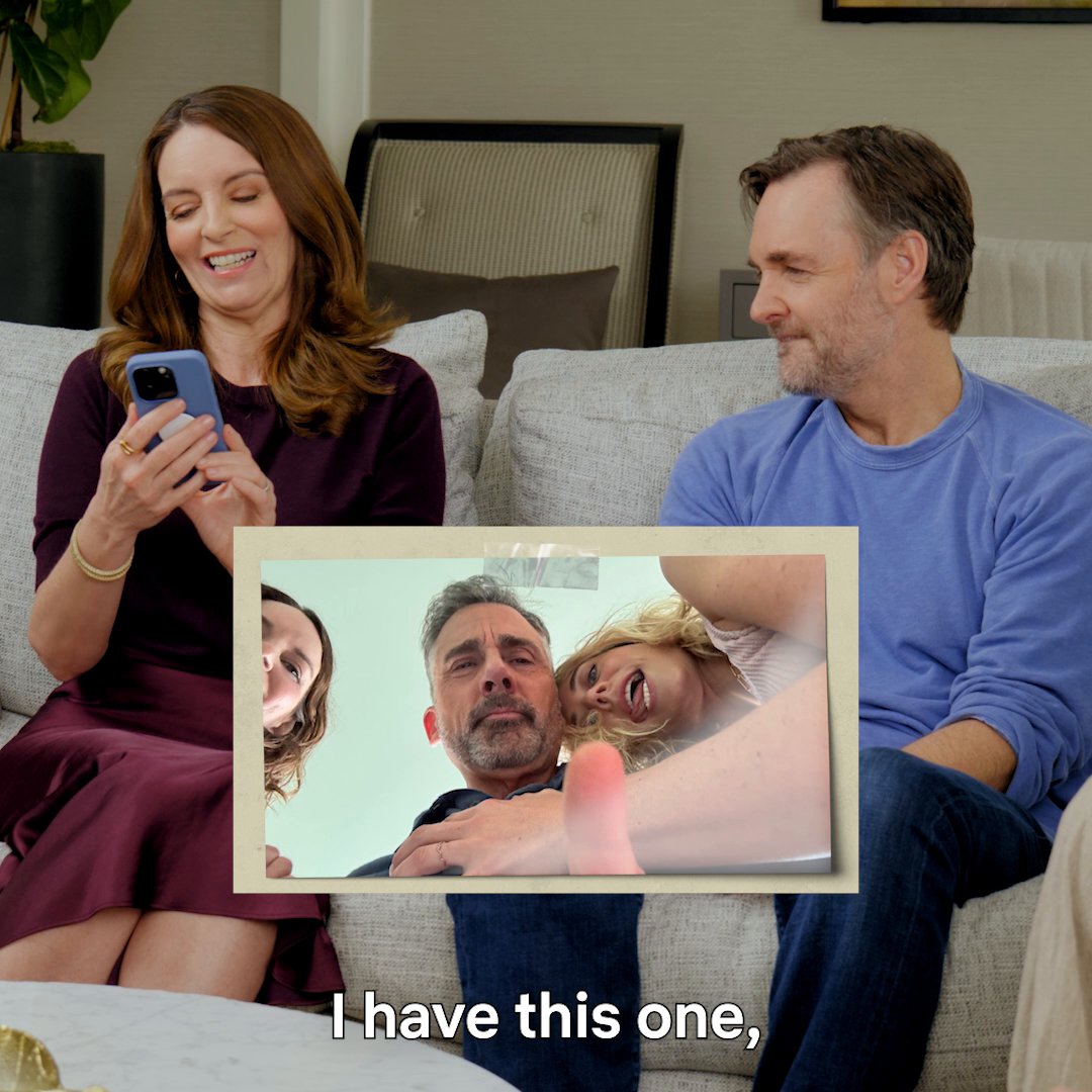 Not Tina Fey making Steve Carell take fake d*ck pics for The Four Seasons