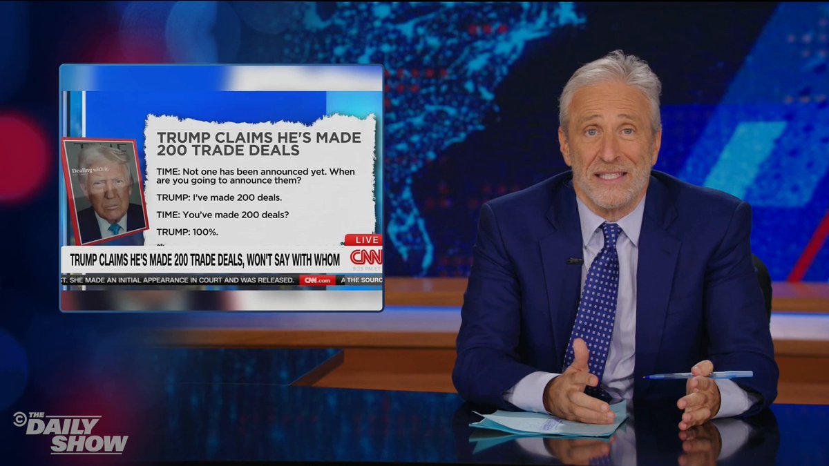 How did Trump make 200 deals...when there are only 180 countries?