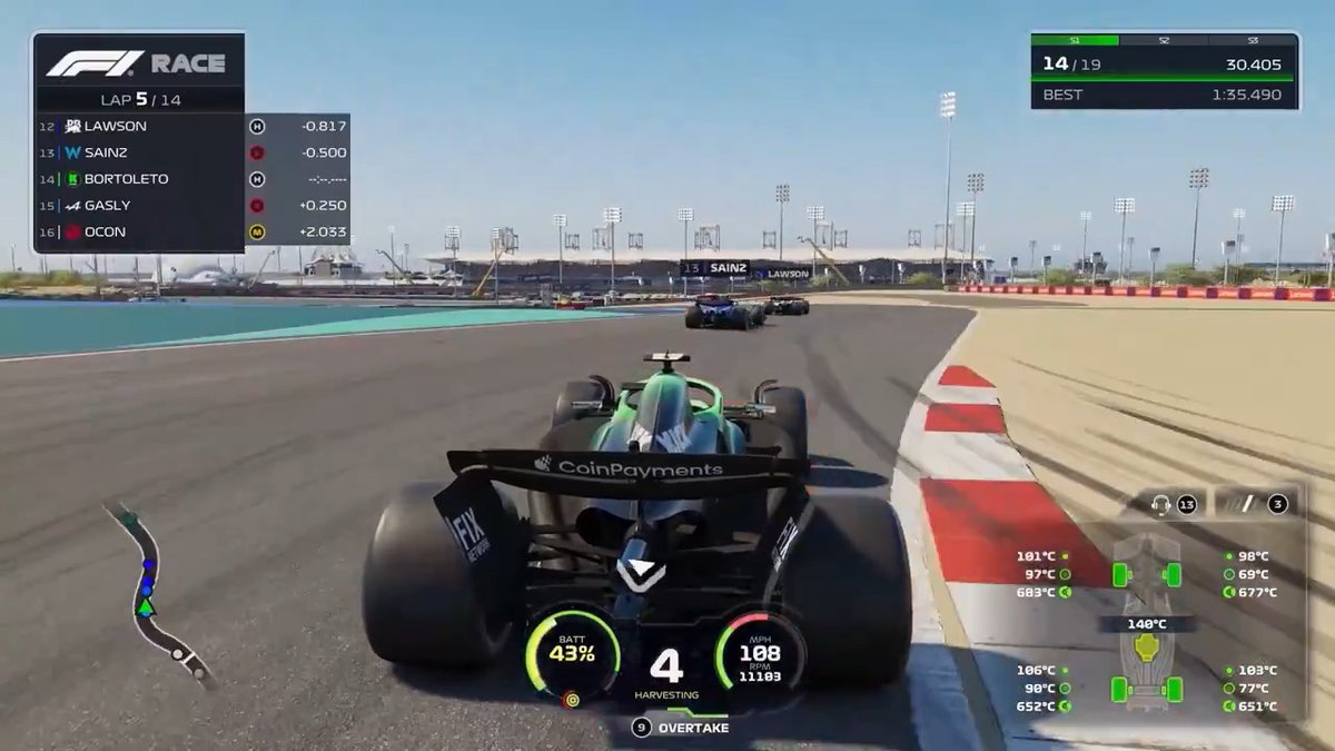 Enjoy 15 min of F1 25 high-octane racing: