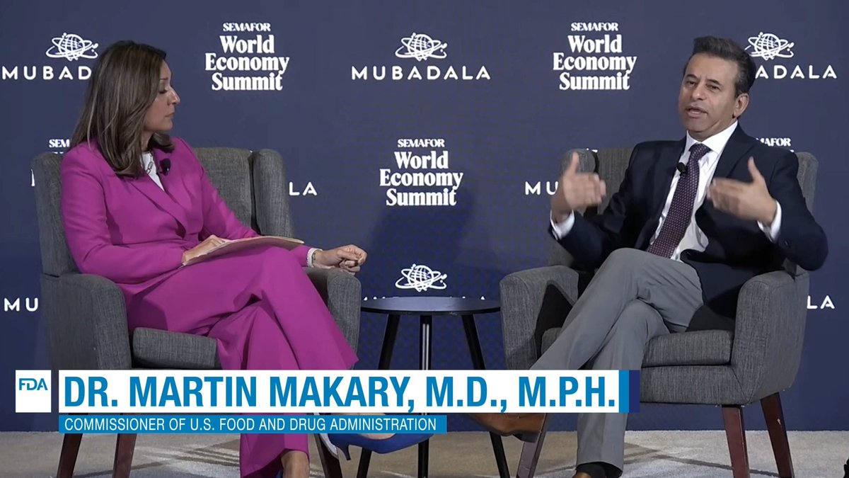 ICYMI: FDA announced a series of new measures to phase out all petroleum-based synthetic dyes from the nation’s food supply. Listen as FDA Commissioner Dr. Martin Makary discusses why this is critically needed in our country.