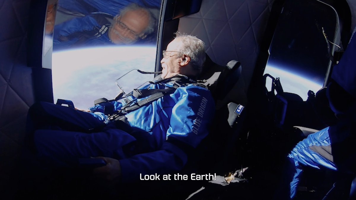 Today is National Space Day, and space is increasingly becoming more accessible. Learn about the perspective-changing view of Earth from space when flying on New Shepard: