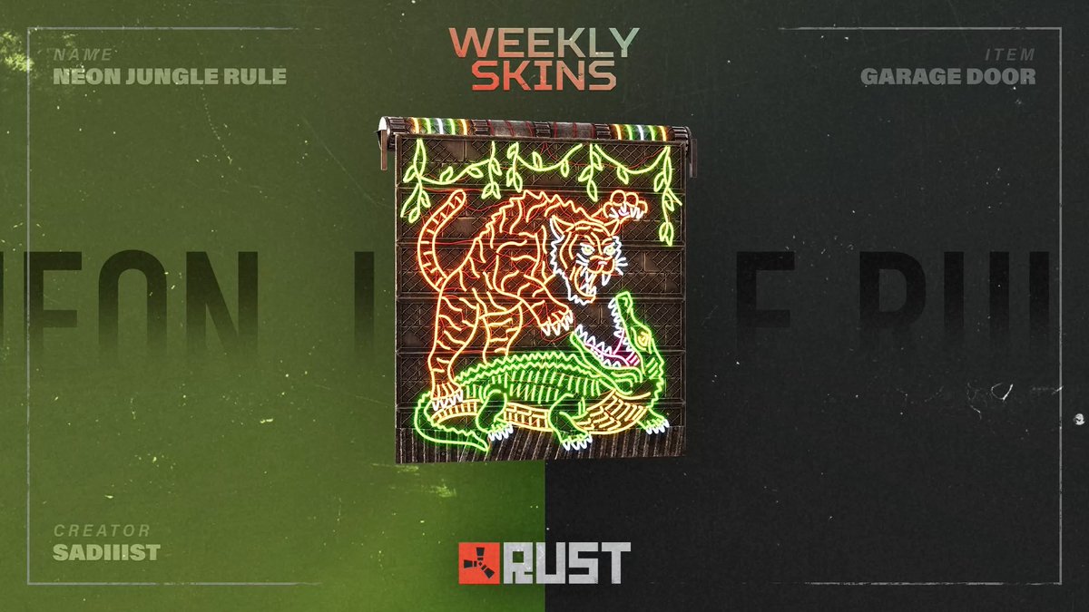 The Jungle Biome is here, and we have some weekly community skins to match! 🐍🌴🏹 View the full collection here: