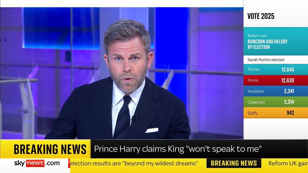 BREAKING: Prince Harry has said he wants "reconciliation" with the Royal Family - but claims the King "won't speak to me", in an interview with BBC News. 📺 Sky 501, Virgin 602, Freeview 233 and YouTube