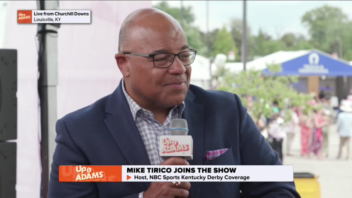 Mike Tirico remembers calling his first Kentucky Derby ๐ "It was a little overwhelming professionally for me." Kay Adams | MikeTirico