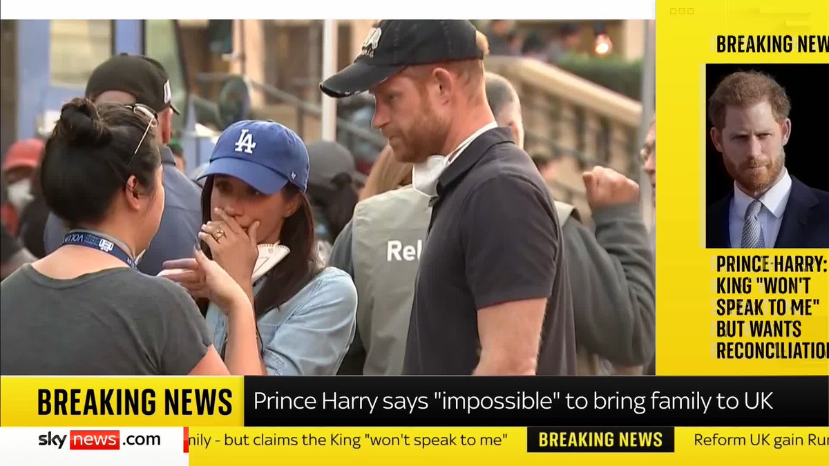 BREAKING: Buckingham Palace statement on outcome of Harry security case. 📺 Sky 501, Virgin 602, Freeview 233 and YouTube