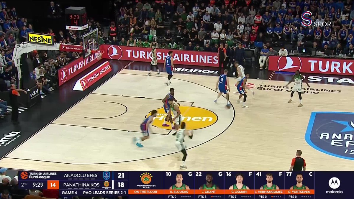 Panathinaikos, Cedi Osman ile Ömer Faruk Yurtseven ortaklığından basketi buluyor! 👀