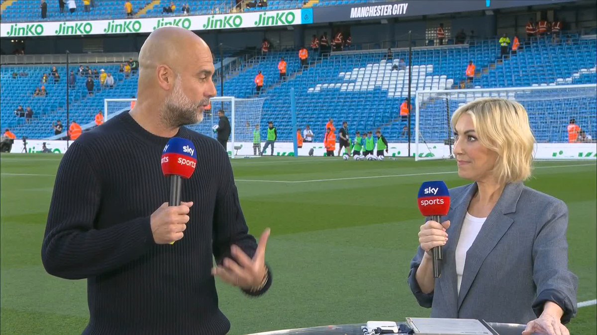 "It's a BIG target." Pep Guardiola reveals whether he believes Man City can secure Champions League football for next season 🎯