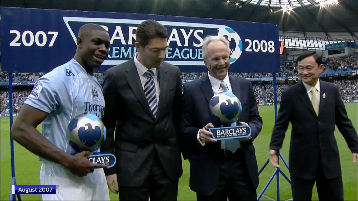 Micah Richards 💙 Sven-Goran Eriksson