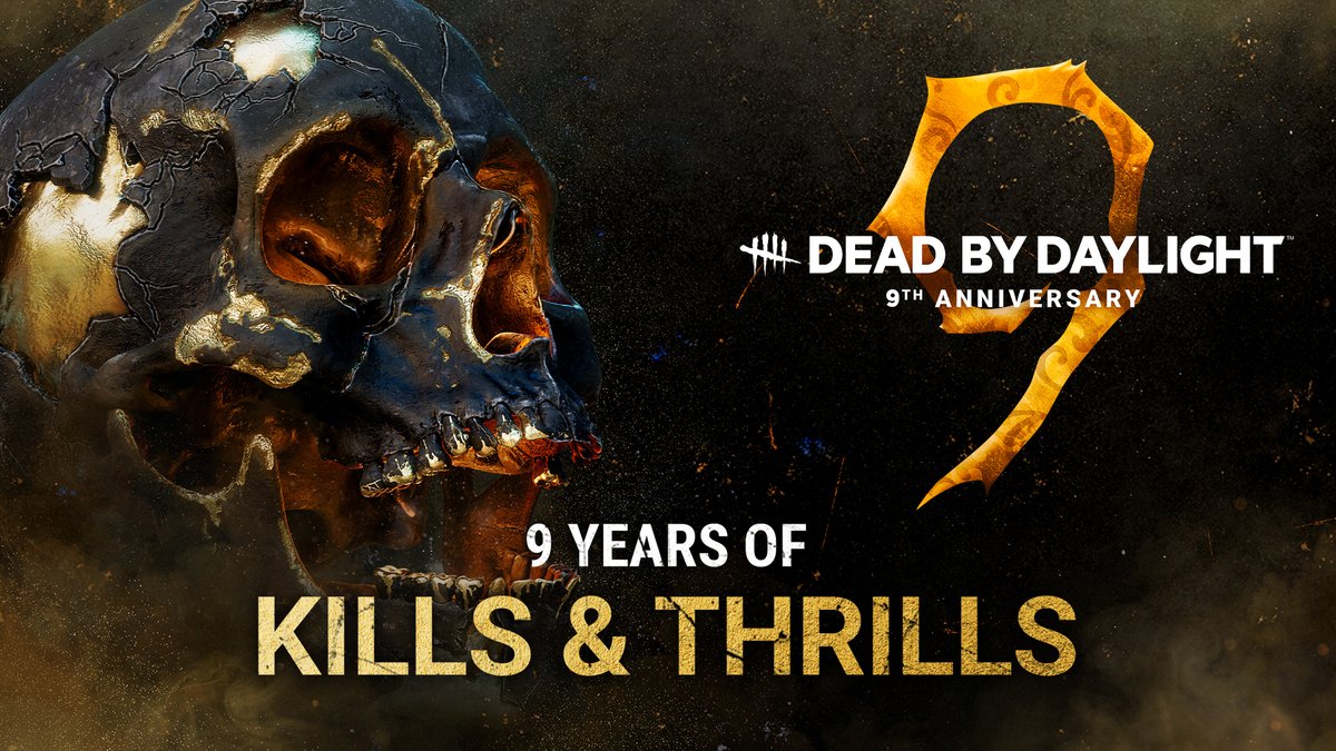 Your screams, your laughter, your game. Dead by Daylight’s Year 9 Anniversary Broadcast will be live from PAX East! On May 9th at 11am EST we’ll be hitting the stage to talk Five Nights at Freddy’s, roadmap updates, and a few big surprises from the next year of Dead by Daylight and beyond.