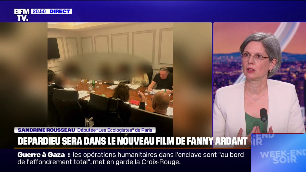 Retour de Gérard Depardieu au cinéma: "Une insulte à la société française dans son ensemble", réagit Sandrine Rousseau