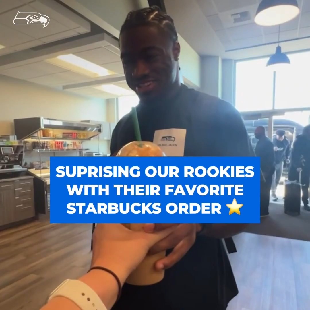 Greeting our rookies the right way.