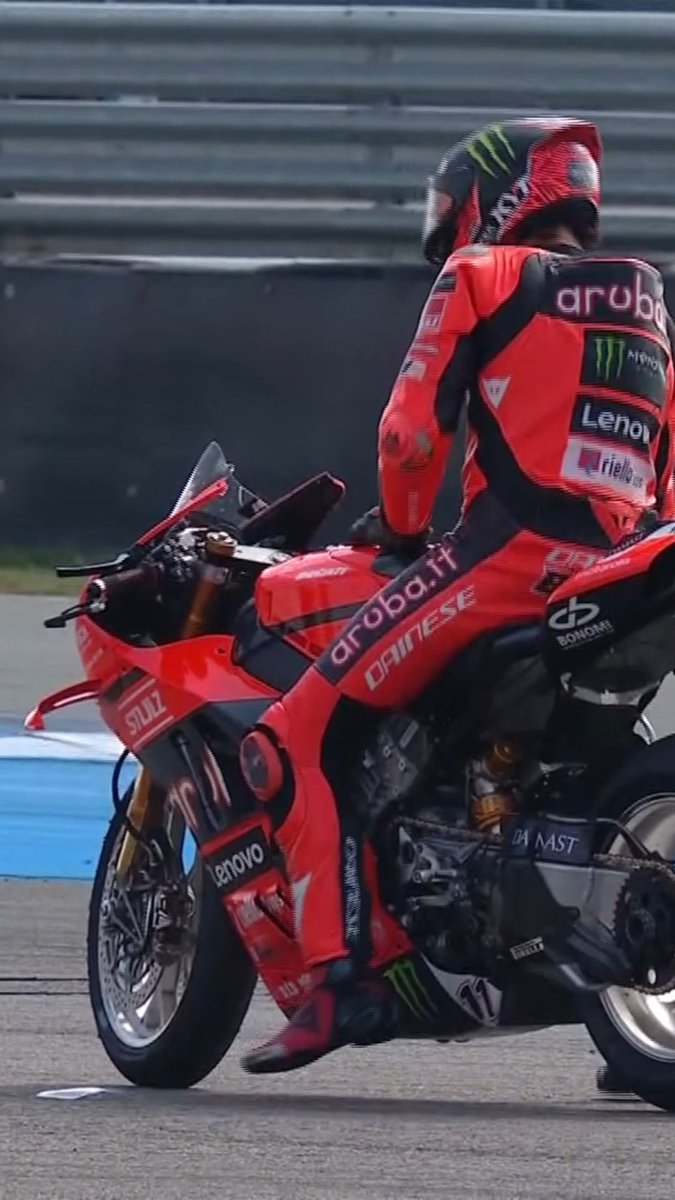 It was agony in Assen for Niccoló Bulega last time out… but it’s time to go again in Italy 🇮🇹 👀 #ItalianWorldSBK 🇮🇹 #WorldSBK | Live on TNT Sports and Discovery+ this weekend 📺