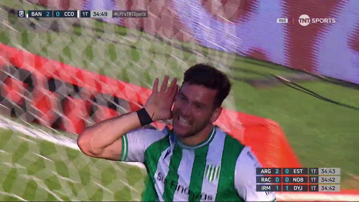 ¡Doblete de Rio! Club A. Banfield se impone 2 a 0 ante Central Córdoba en el Sur