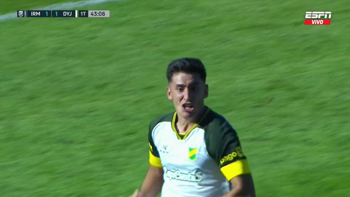 ¡¡LE PEGÓ DESDE VARELA!! ¡¡LOCURA DE GOLAZO DE TOGNI PARA EL 2-1 DE DEFENSA EN MENDOZA!! 📺 #ESPN