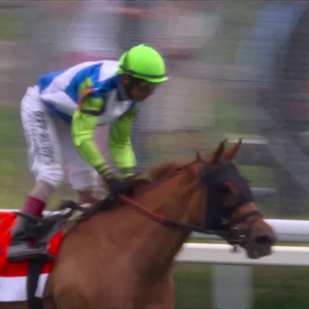 She Feels Pretty secures a course record with a SPEEDY win in the Modesty Stakes. 📺 Peacock and USA Network