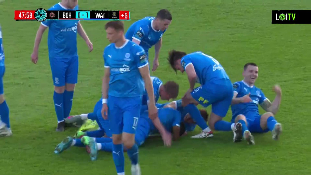 What a goal!🚀 James Olayinka breaks the deadlock with a sensational goal.