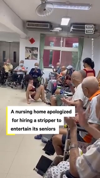 Daily Loud Remember when a nursing home hired a stripper for senior citizens