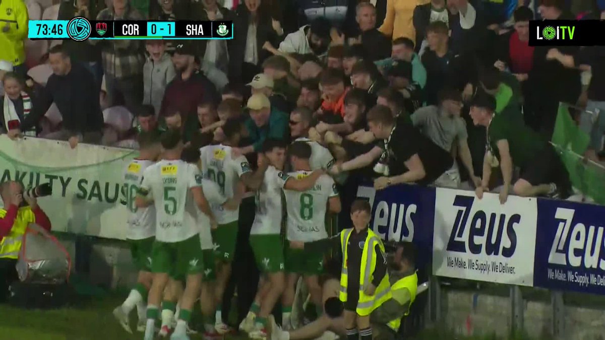 What a strike!🤩 Freddie Anderson blasts Cork City back on level terms.