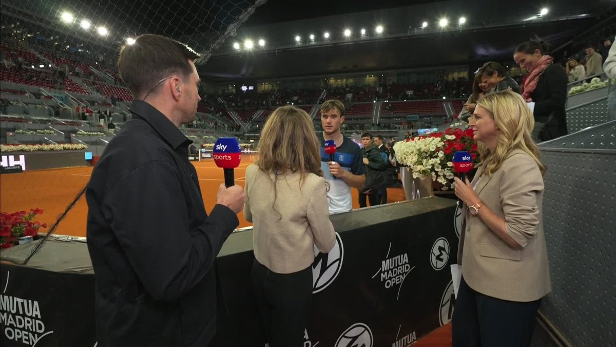 A wholesome answer from Jack Draper on his mum coming to watch him play ๐ฅบ