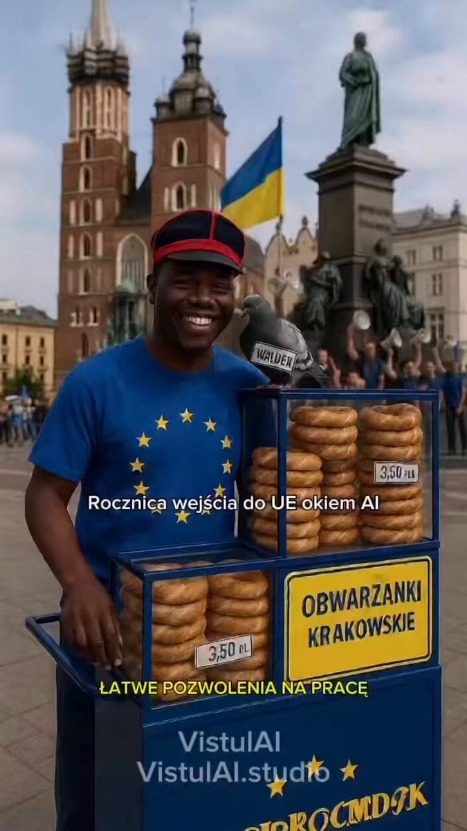 Rocznica wejścia do Uni Europejskiej okiem AL -sztucznej inteligencji
