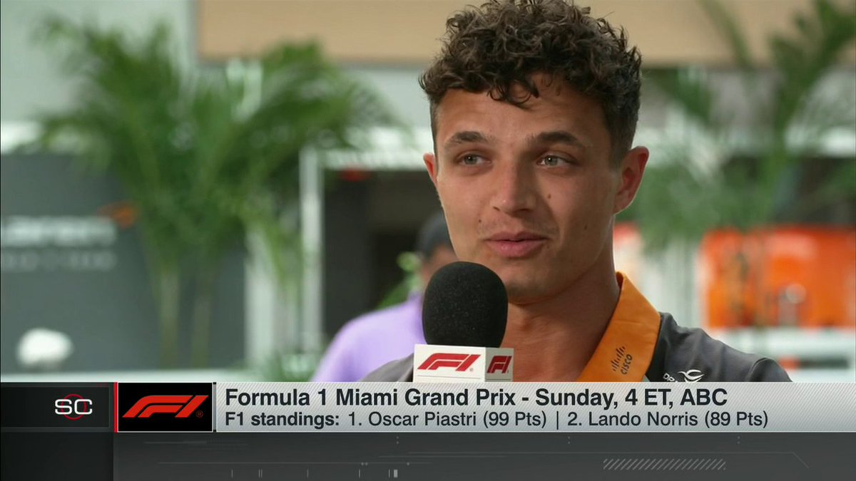 "We're two competitors ... we want to beat one another, we challenge one another." Lando Norris speaks on his competitive relationship with teammate Oscar Piastri ahead of the Miami Grand Prix 🏎️ ESPN F1
