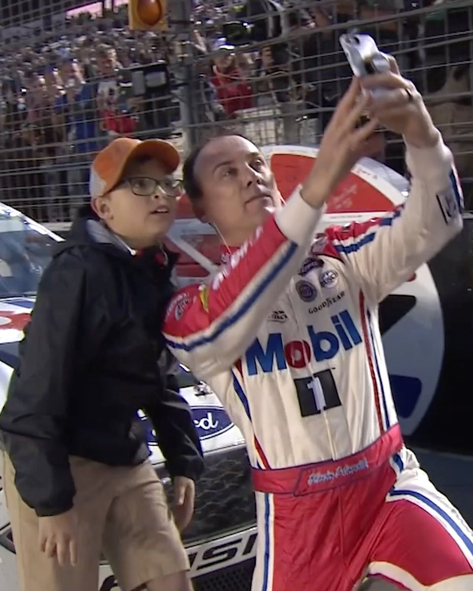 A lifelong Kevin Harvick fan was made at Texas Motor Speedway in 2018.