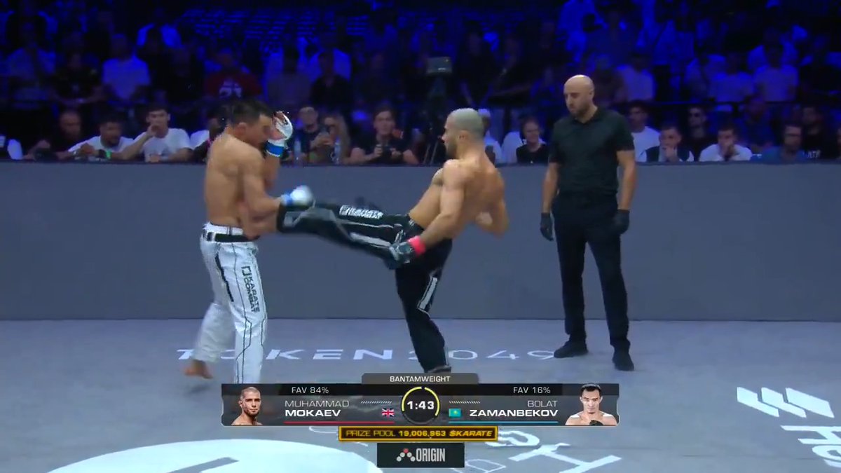 Watch Muhammad Mokaev knock out Bolat Zamanbekov at #KC54