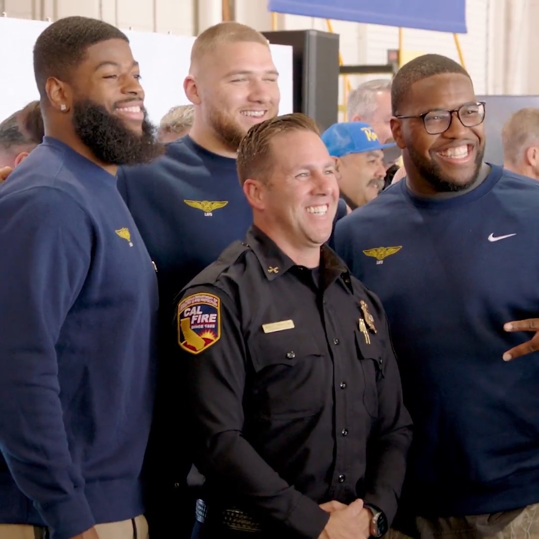 An honor to celebrate our first responders at the @Zillow Draft HQ. 💙
