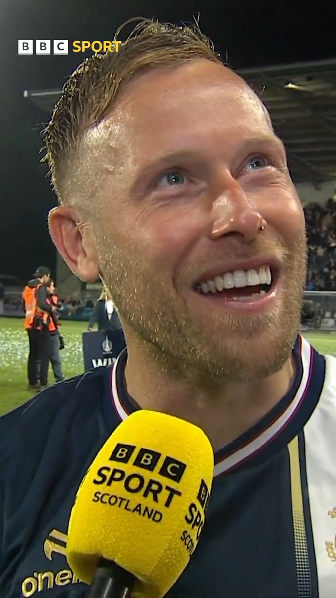 🗣️ Falkirk "getting back to the club that I knew it was". Scott Arfield speaks about the "most fulfilled I feel in my career" as he helps Fakirk earn promotion to the Scottish Premiership. #BBCFootball