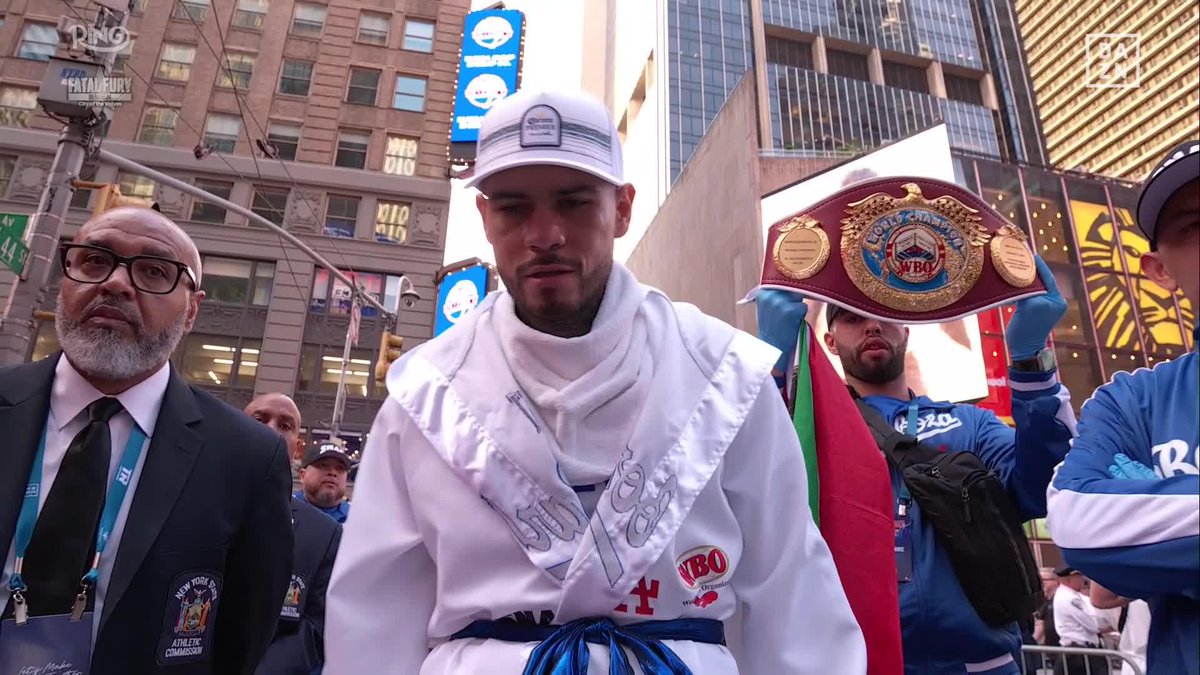 Arnold Barboza Jr. makes his way to the ring 👀 🎟️ Buy fight bundle on DAZN NOW - link in bio #GarciaRomero | #CaneloScull via #RiyadhSeason | May 2 &amp; 3 | Powered by FATAL FURY: City of the Wolves City of the Wolves | SNK GLOBAL | @RingMagazine