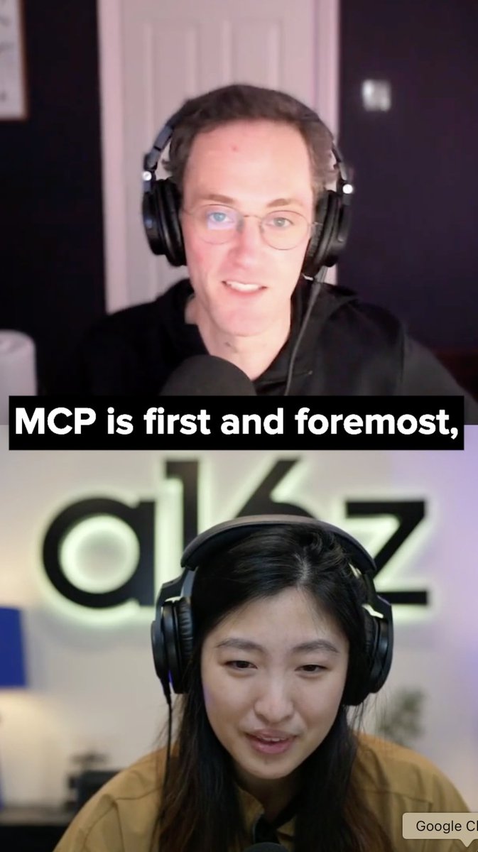 What if an LLM could debug your code, spin up containers, and control your lights — all without custom wiring? That’s the promise of MCP. MCP is an open standard that lets LLMs and third-party tools talk to each other. From hobbyists to software vendors, it makes the concept of AI agents more powerful, more useful, and way easier to extend. MCP’s co-creator, Anthropic's David Soria Parra, discusses the protocol and its promise with Yoko 👇